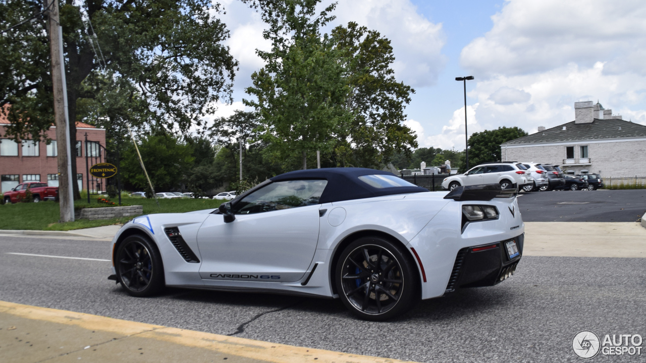 Chevrolet Corvette C7 Z06 Convertible Carbon 65 Edition