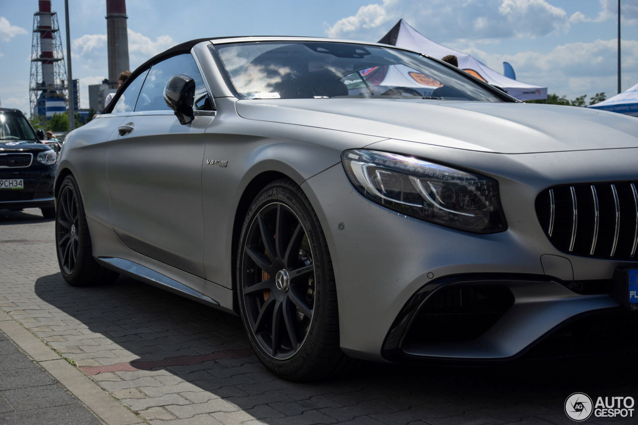 Mercedes-AMG S 63 Convertible A217 2018