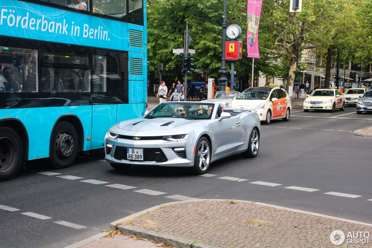 Chevrolet Camaro SS Convertible 2016