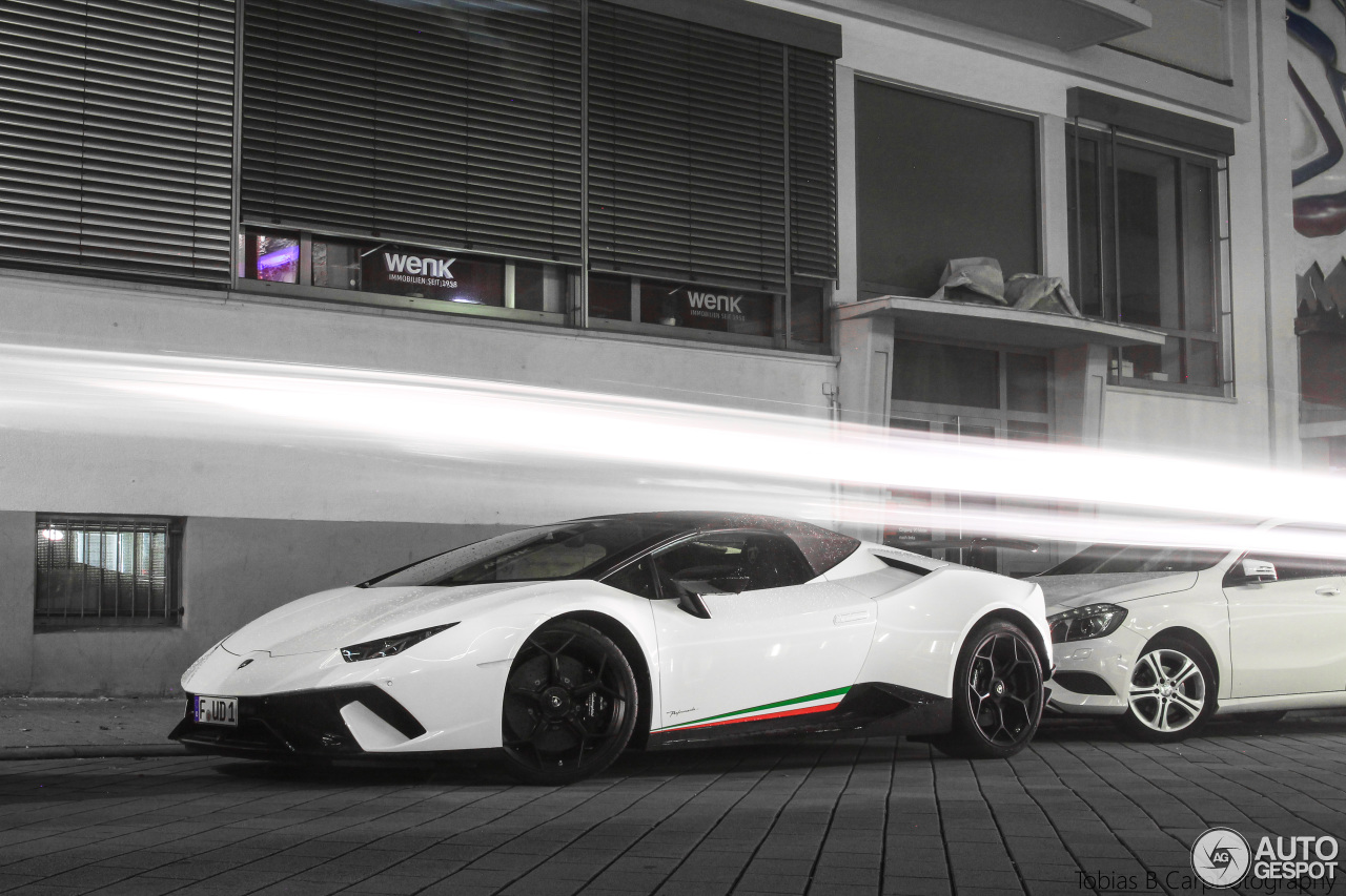 Lamborghini Huracán LP640-4 Performante Spyder