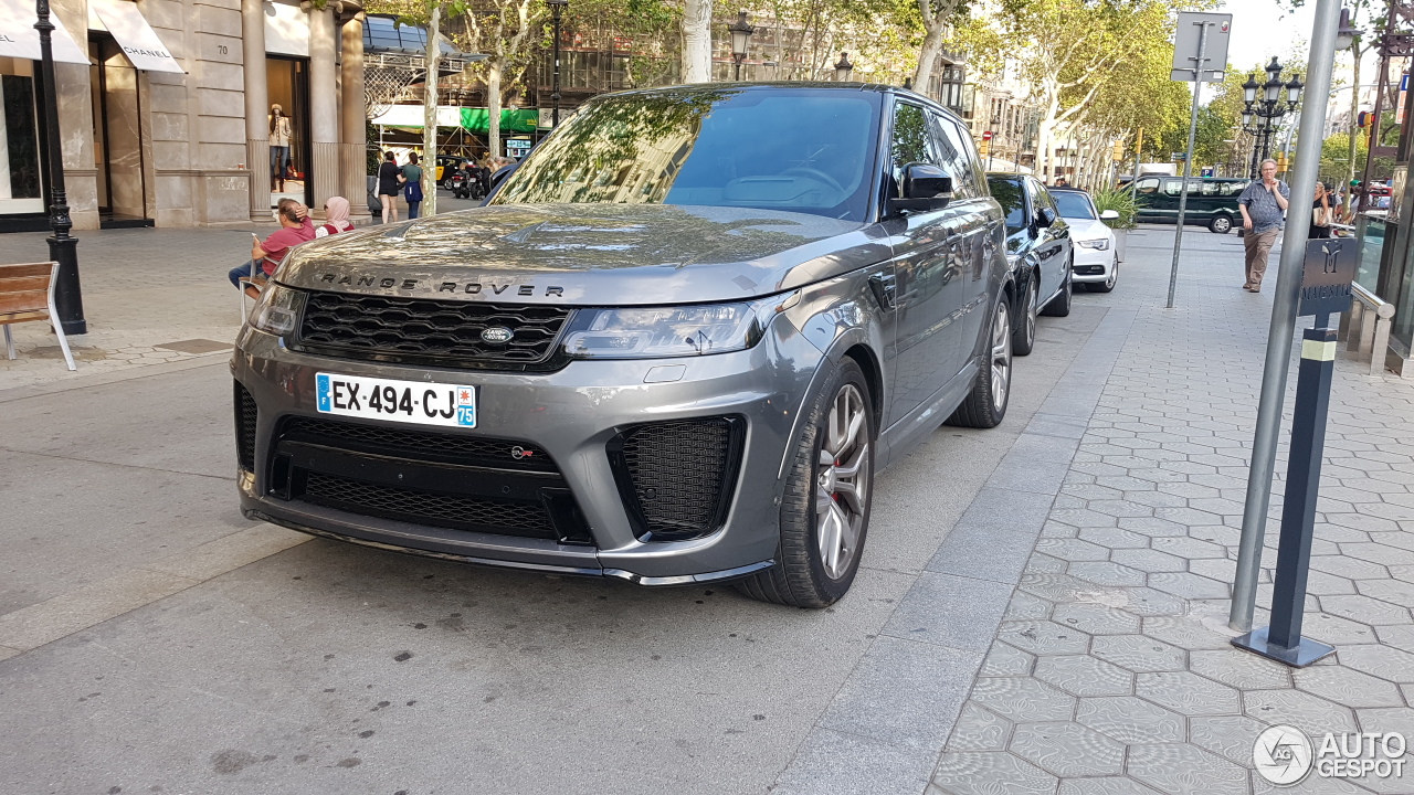 Land Rover Range Rover Sport SVR 2018