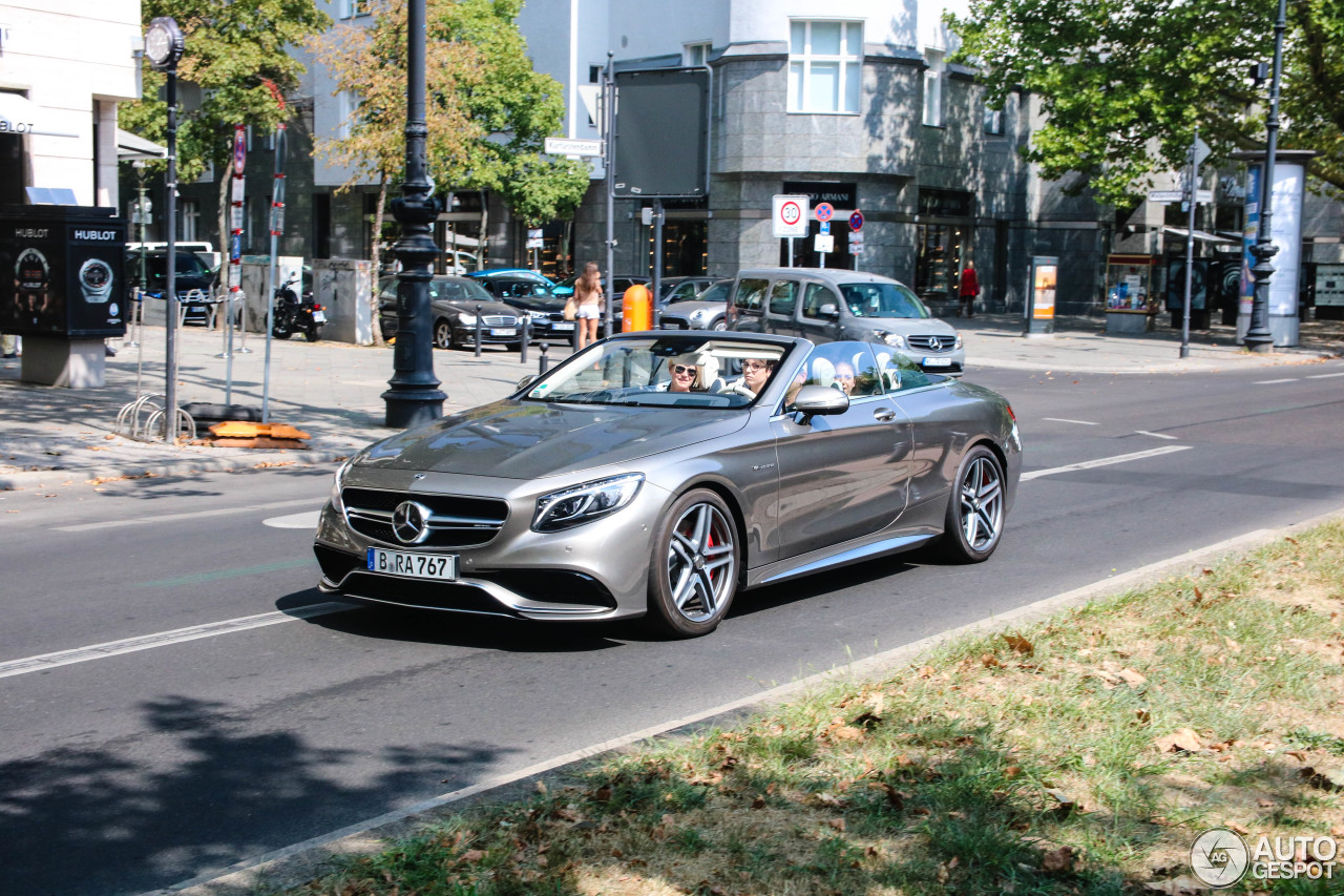 Mercedes-AMG S 63 Convertible A217