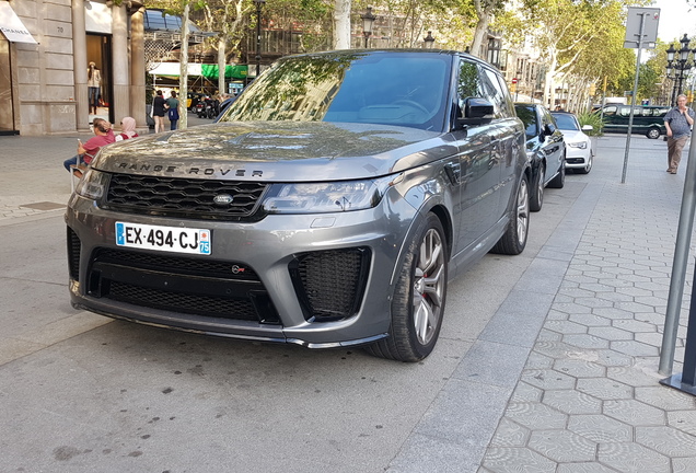 Land Rover Range Rover Sport SVR 2018