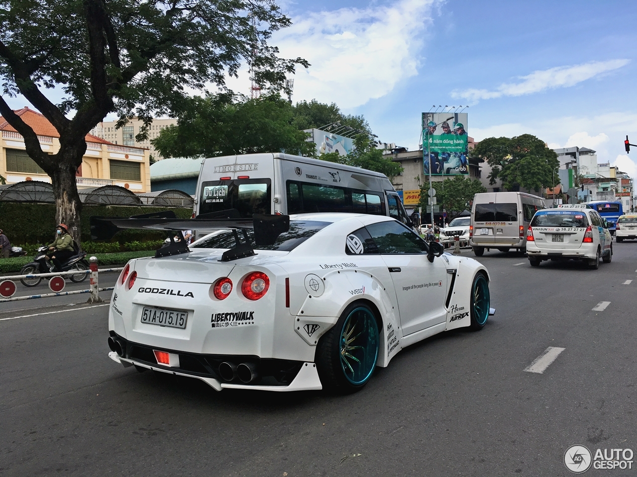 Nissan GT-R 2014 Liberty Walk Widebody