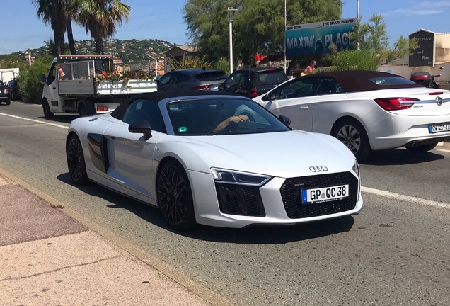 Audi R8 V10 Plus Spyder 2017