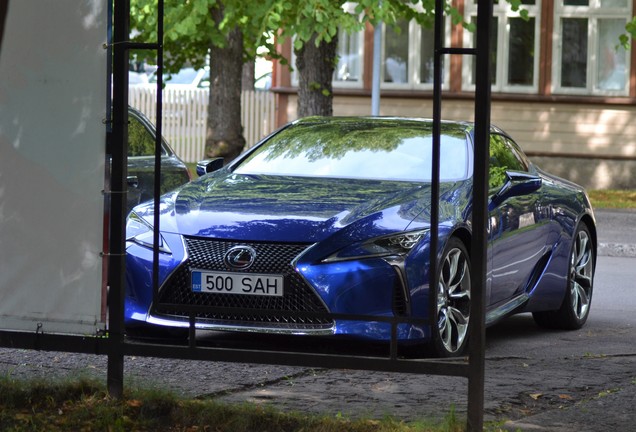 Lexus LC 500 Structural Blue Edition