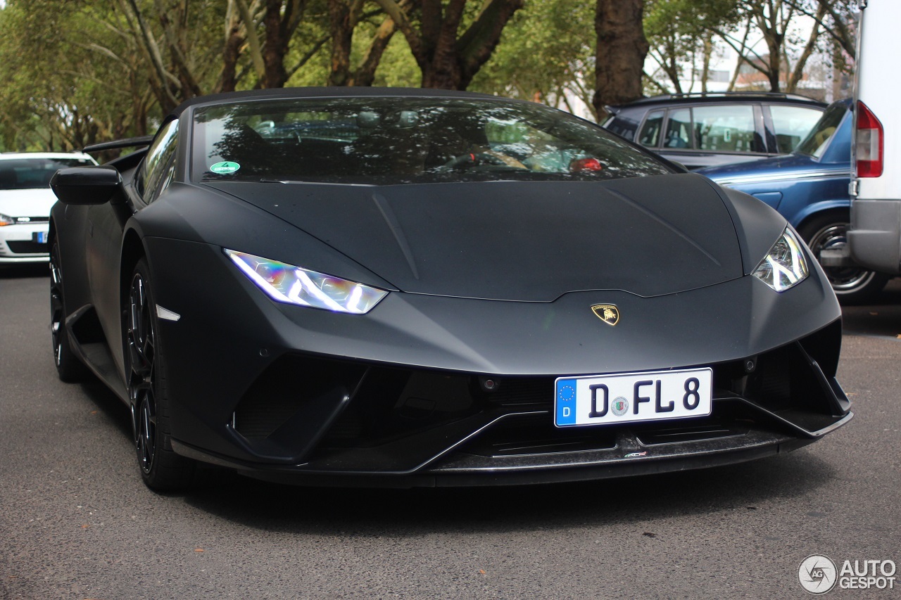 Lamborghini Huracán LP640-4 Performante Spyder