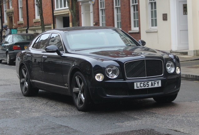 Bentley Mulsanne Speed 2015