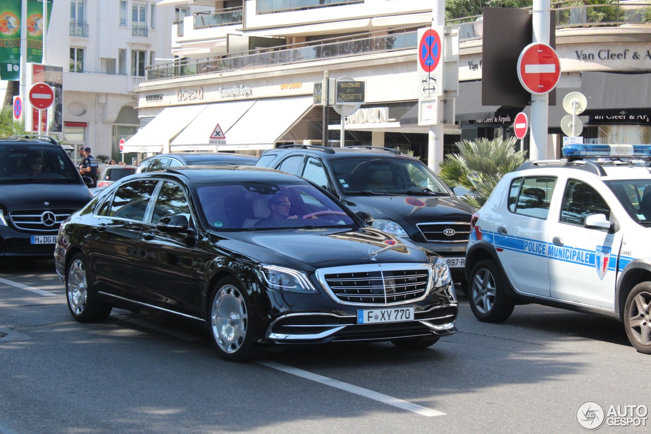 Mercedes-Maybach S 600 X222 2017