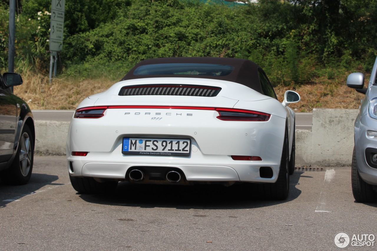 Porsche 991 Carrera 4S Cabriolet MkII