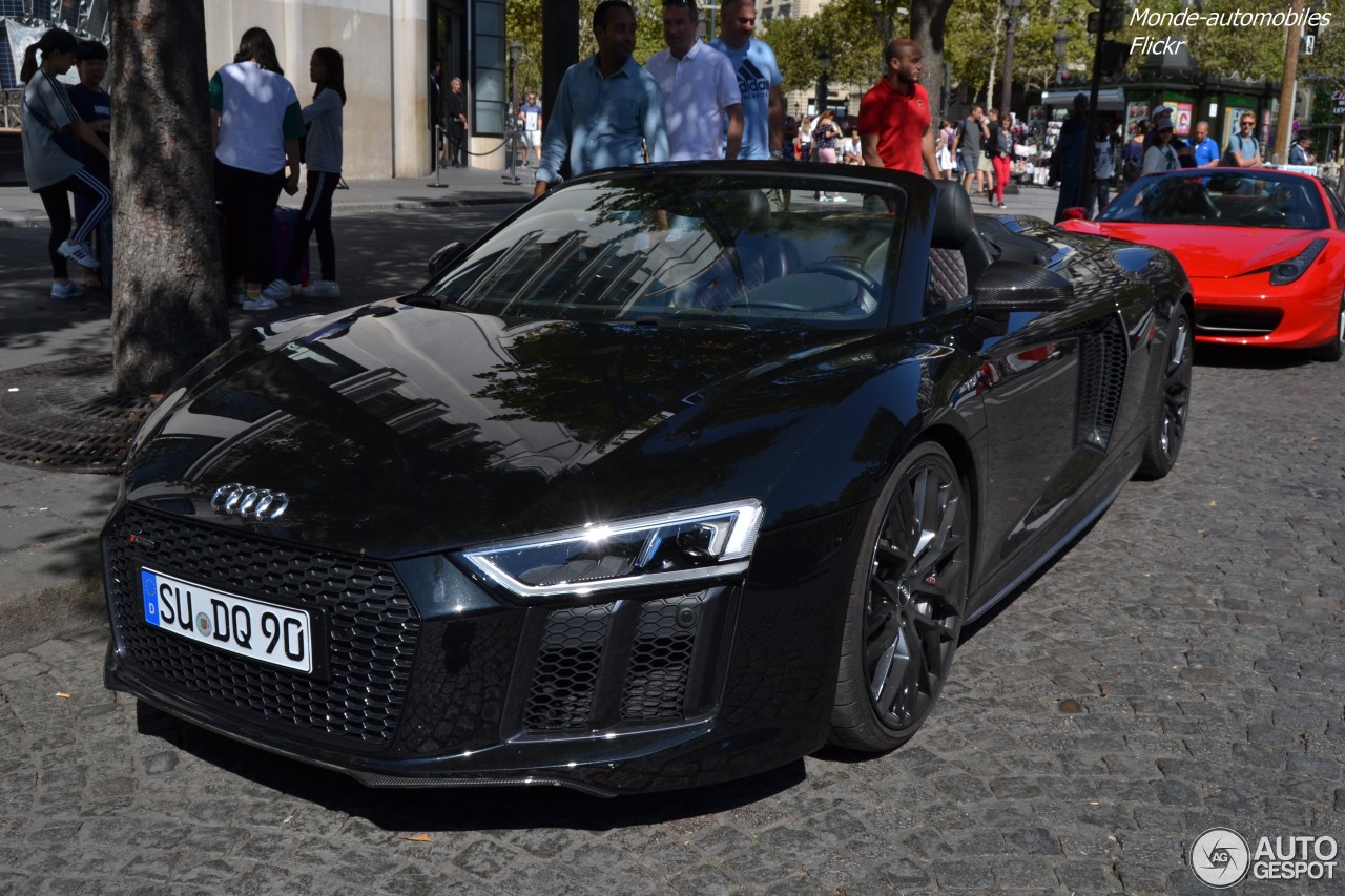 Audi R8 V10 Plus Spyder 2017