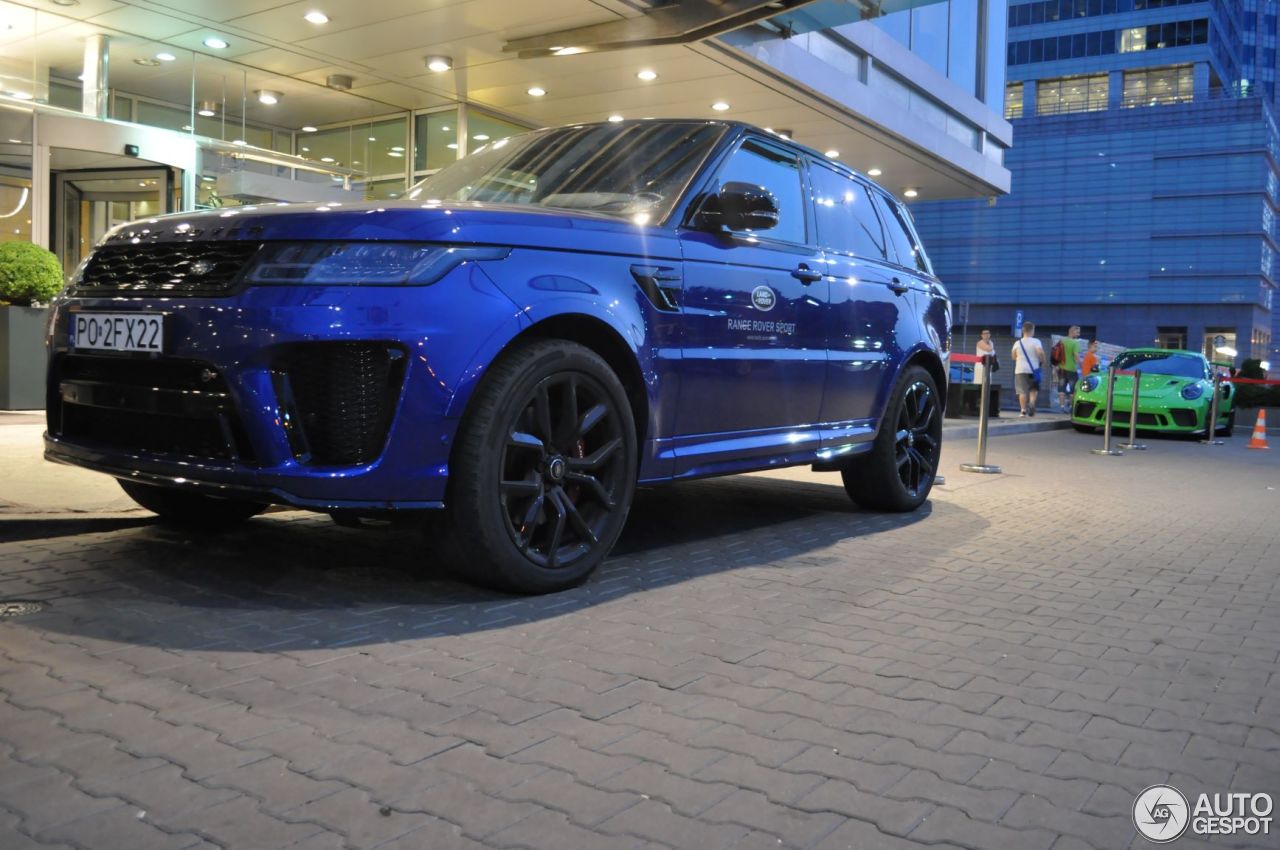 Land Rover Range Rover Sport SVR 2018