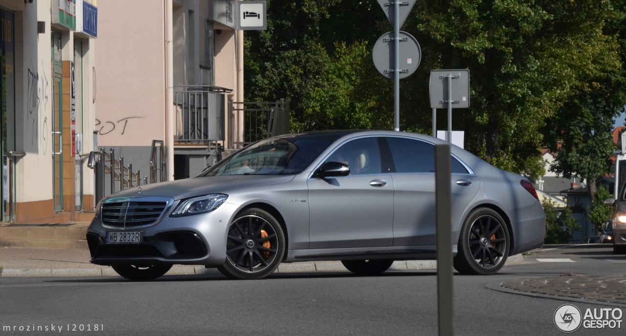 Mercedes-AMG S 63 V222 2017