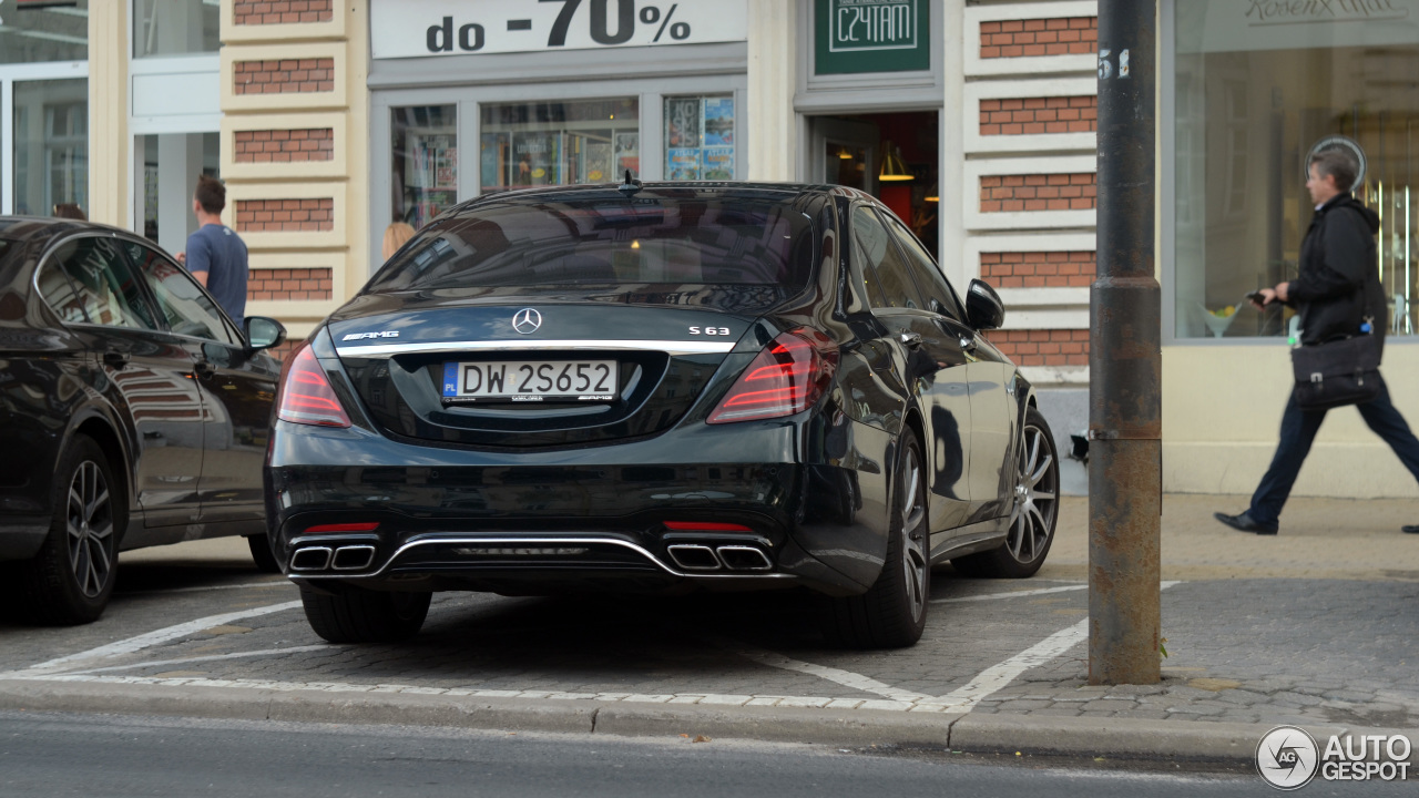 Mercedes-AMG S 63 V222 2017