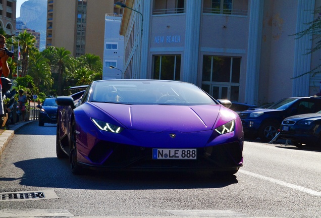 Lamborghini Huracán LP640-4 Performante Spyder