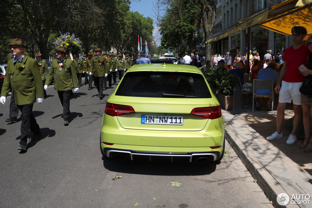 Audi RS3 Sportback 8V 2018