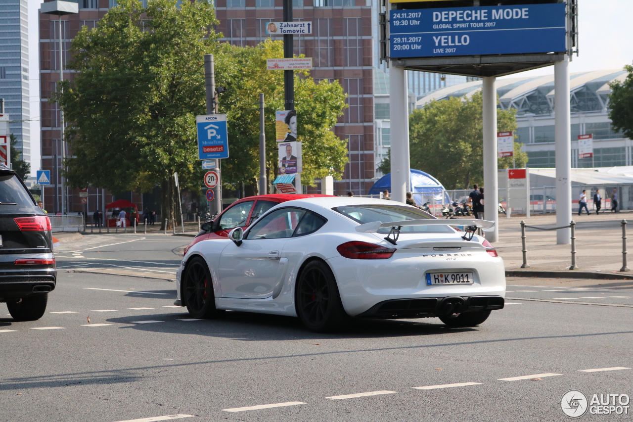 Porsche 981 Cayman GT4