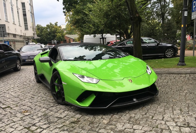 Lamborghini Huracán LP640-4 Performante Spyder