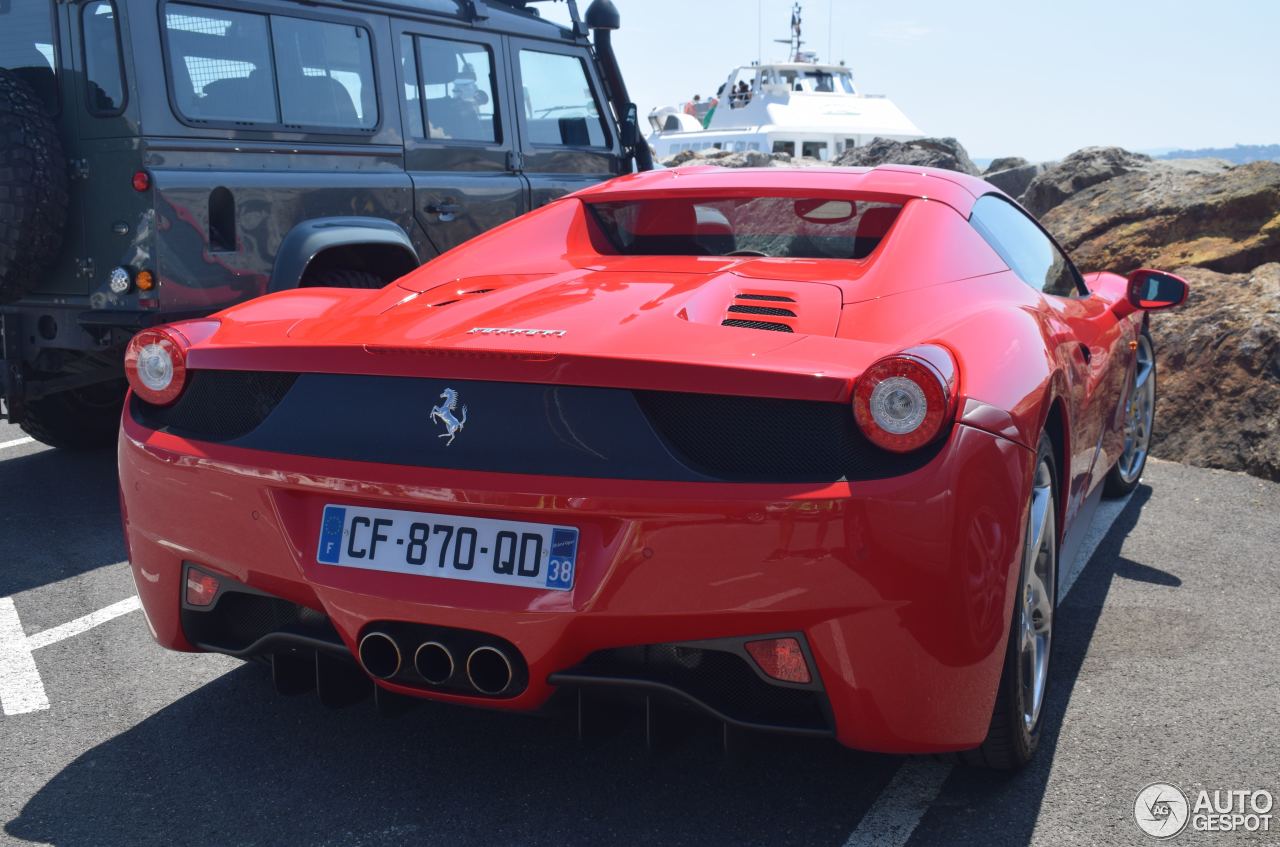 Ferrari 458 Spider