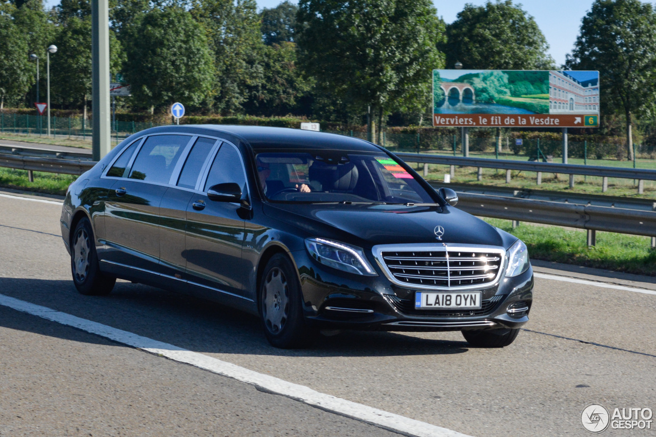 Mercedes-Maybach S 600 Pullman VV222