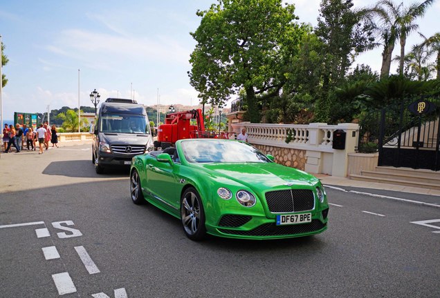 Bentley Continental GTC Speed 2016