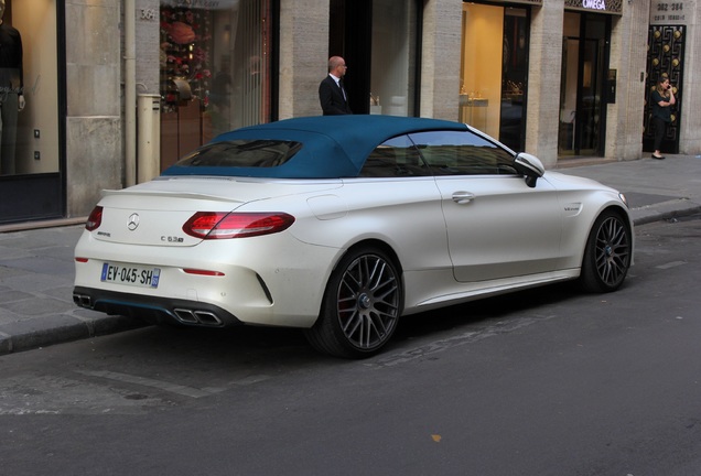 Mercedes-AMG C 63 S Convertible A205 Ocean Blue Edition