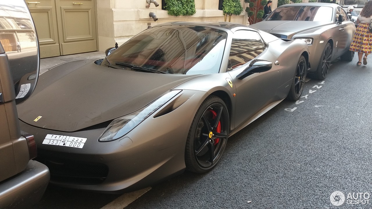 Ferrari 458 Spider