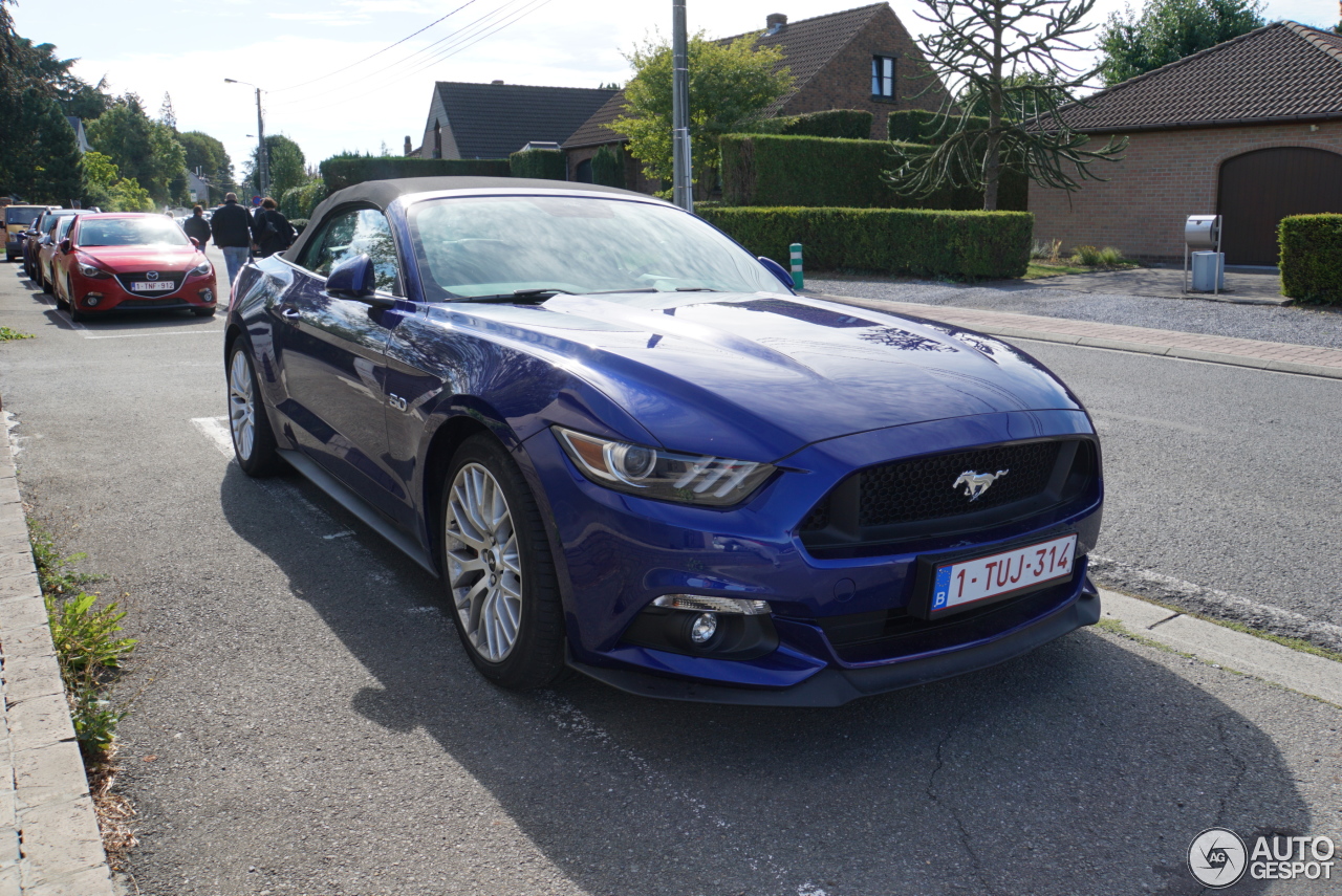 Ford Mustang GT Convertible 2015