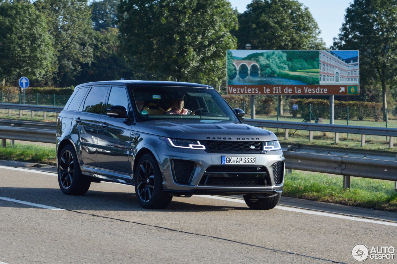 Land Rover Range Rover Sport SVR 2018