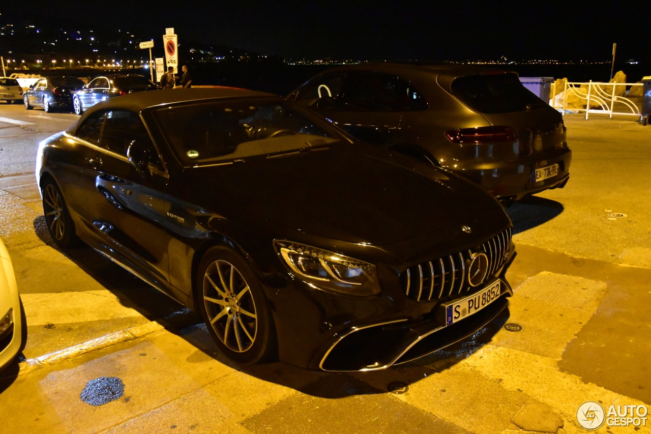 Mercedes-AMG S 63 Convertible A217 2018