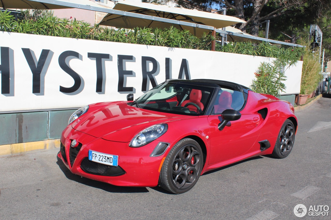 Alfa Romeo 4C Spider