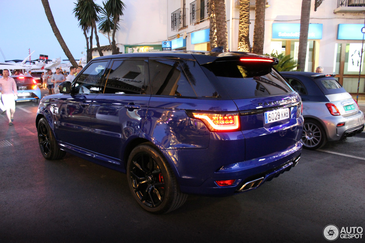 Land Rover Range Rover Sport SVR 2018