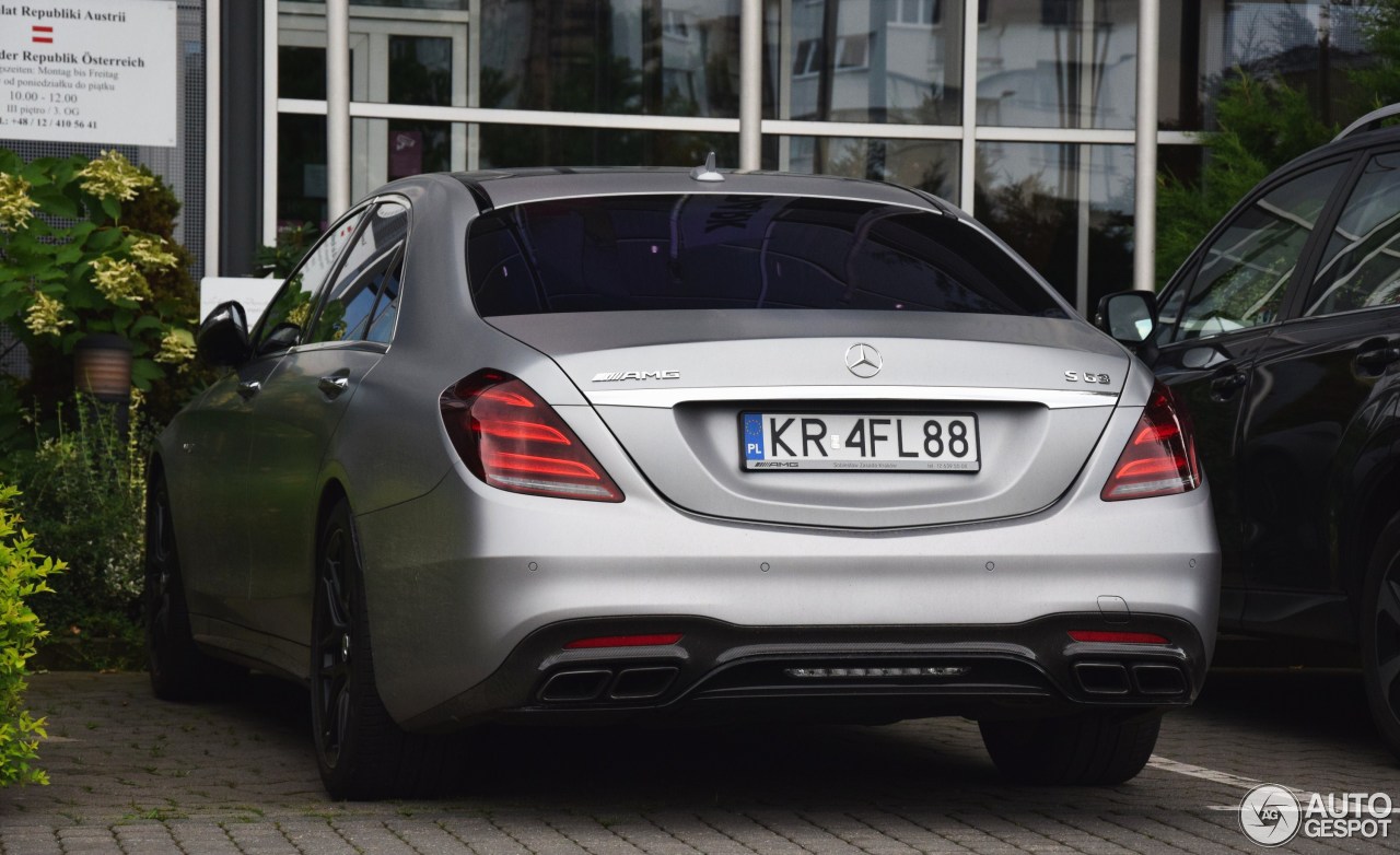 Mercedes-AMG S 63 V222 2017