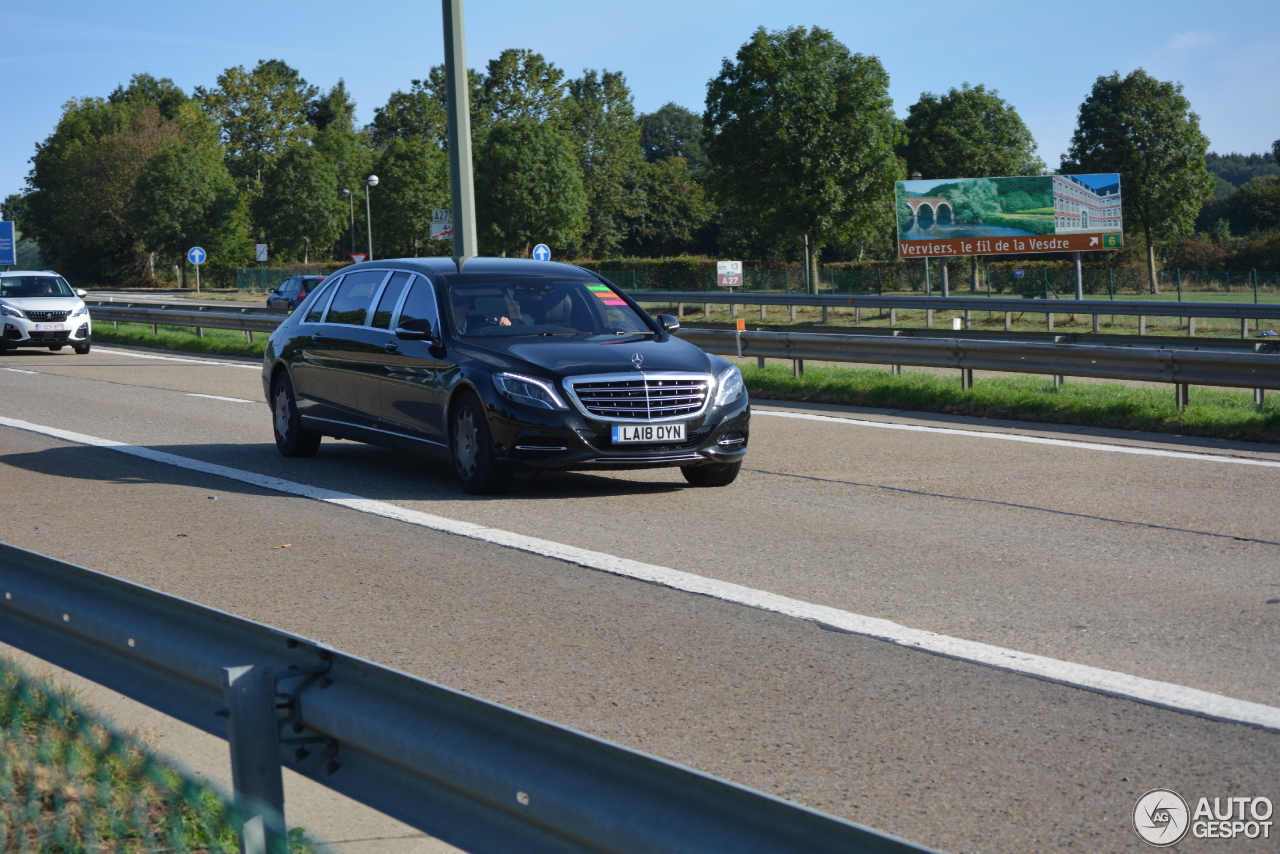 Mercedes-Maybach S 600 Pullman VV222