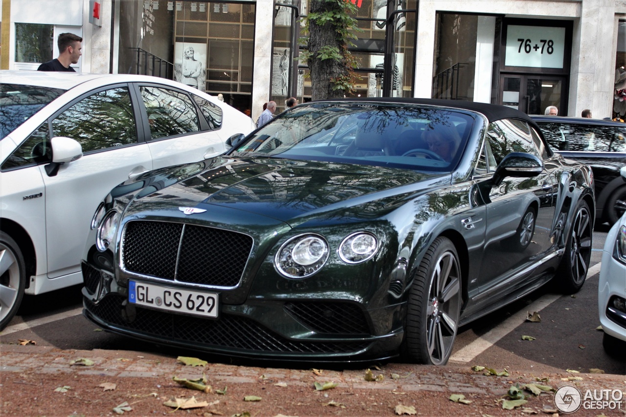 Bentley Continental GTC V8 S 2016