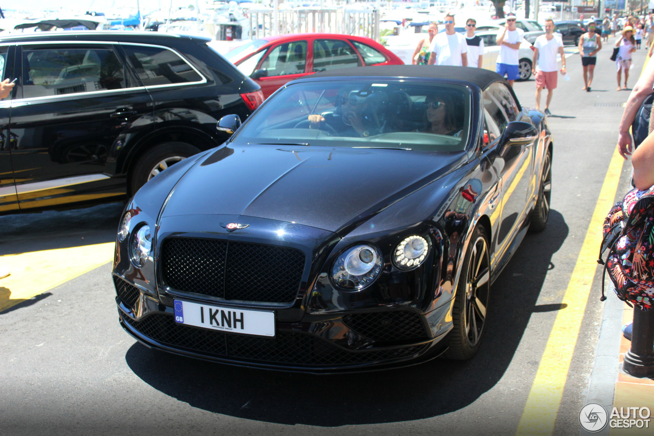 Bentley Continental GTC V8 S 2016