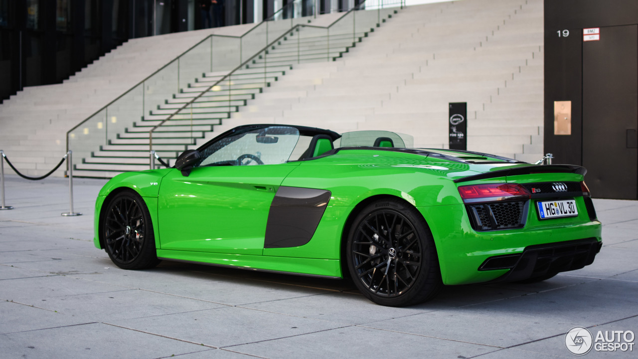 Audi R8 V10 Plus Spyder 2017