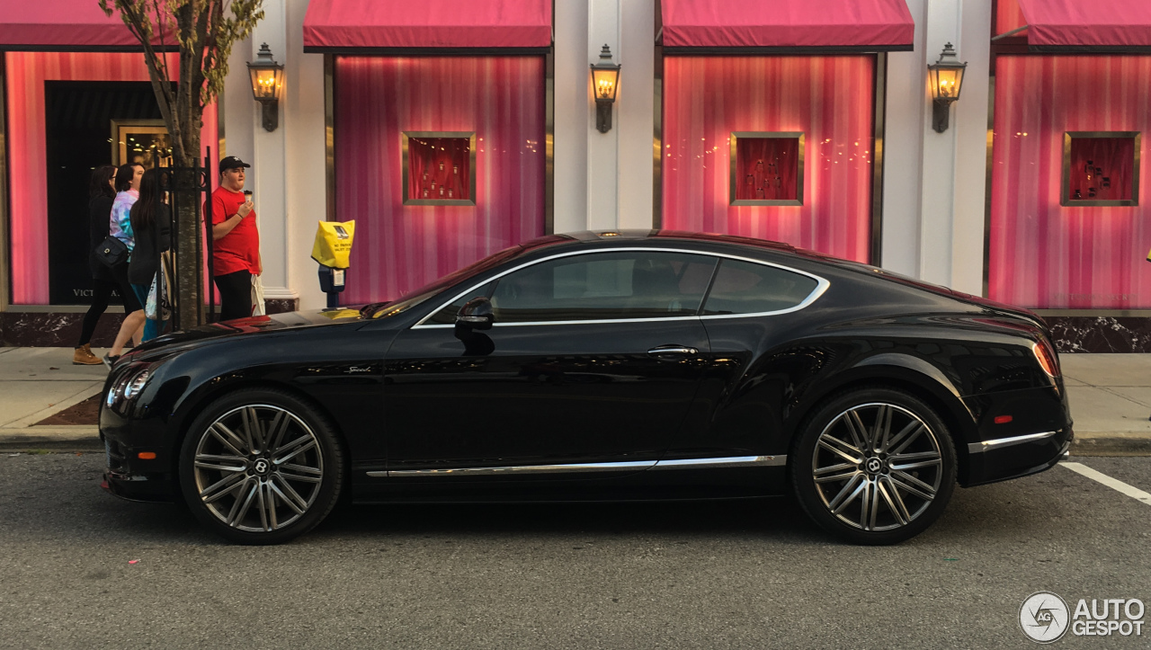 Bentley Continental GT Speed 2015