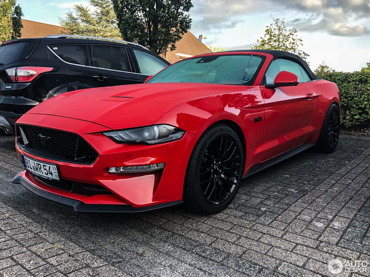 Ford Mustang GT Convertible 2018