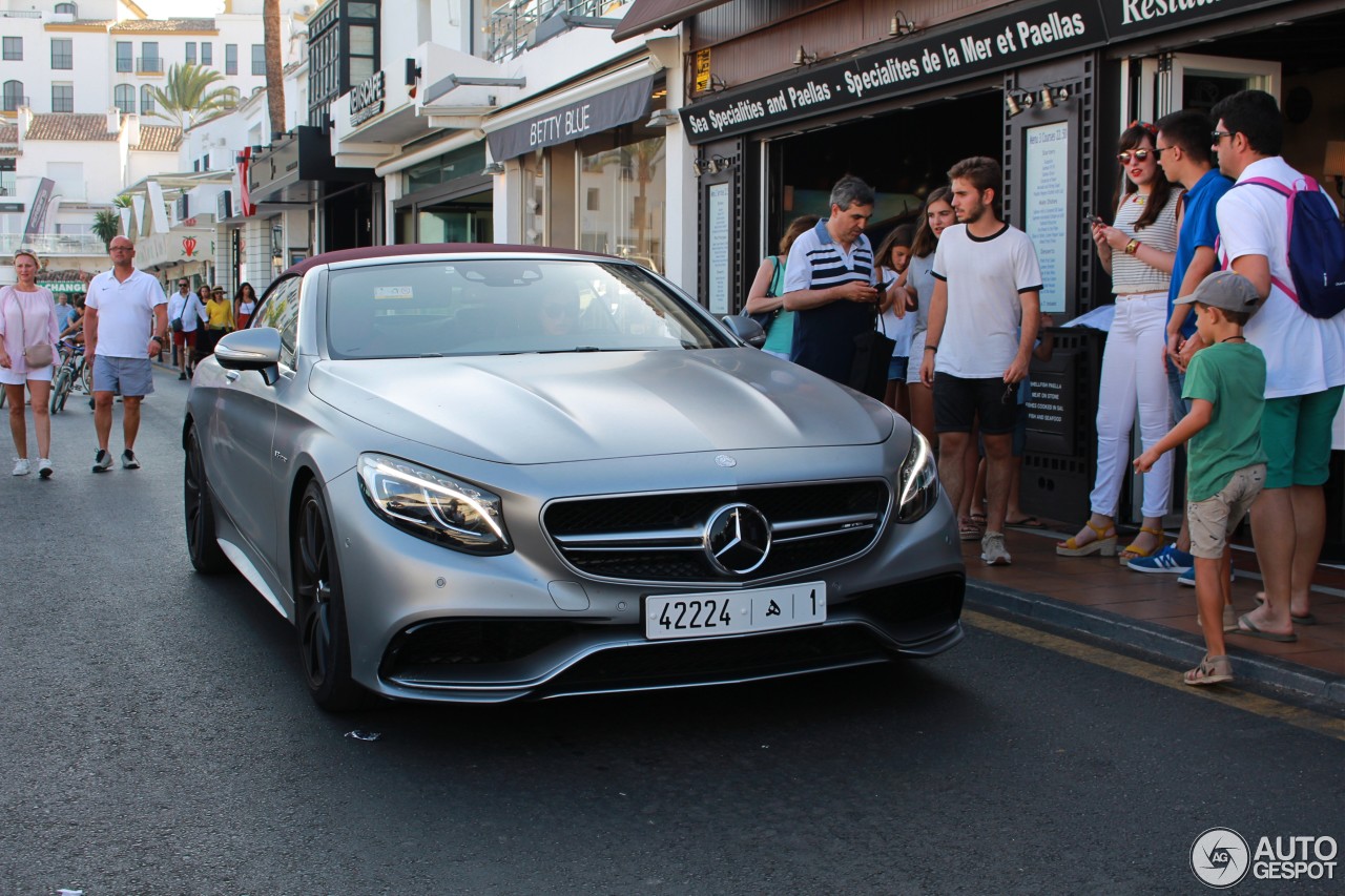 Mercedes-AMG S 63 Convertible A217