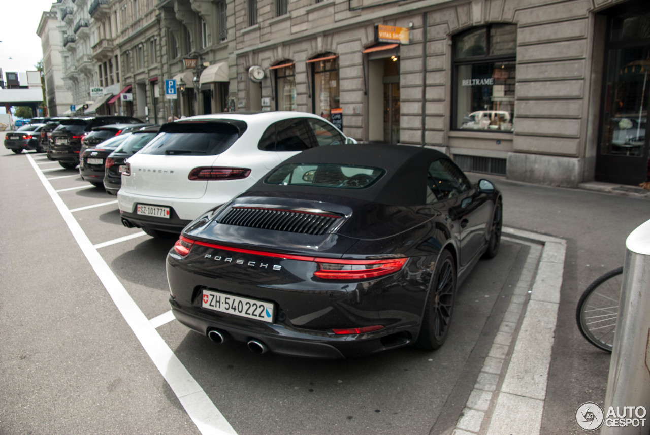 Porsche 991 Carrera 4S Cabriolet MkII