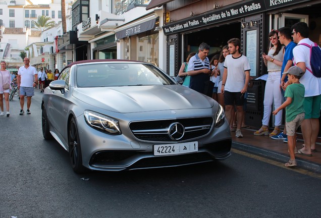 Mercedes-AMG S 63 Convertible A217