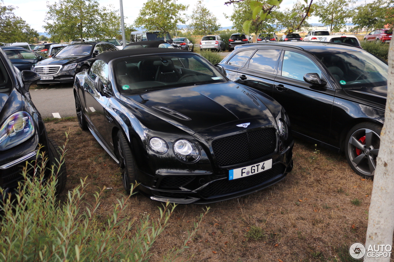 Bentley Continental Supersports Convertible 2018