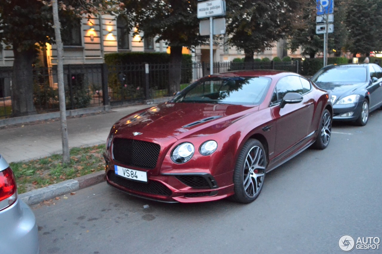 Bentley Continental Supersports Coupé 2018