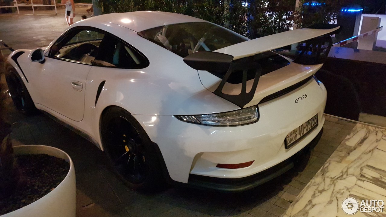 Porsche 991 GT3 RS MkI