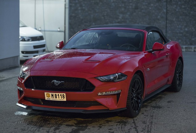 Ford Mustang GT Convertible 2018