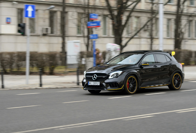 Mercedes-AMG GLA 45 X156 Yellow Night Edition