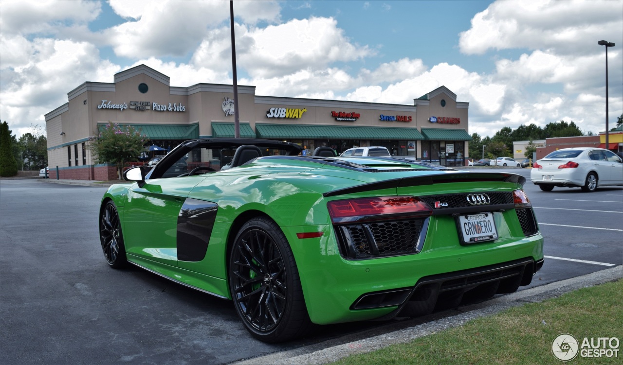 Audi R8 V10 Plus Spyder 2017