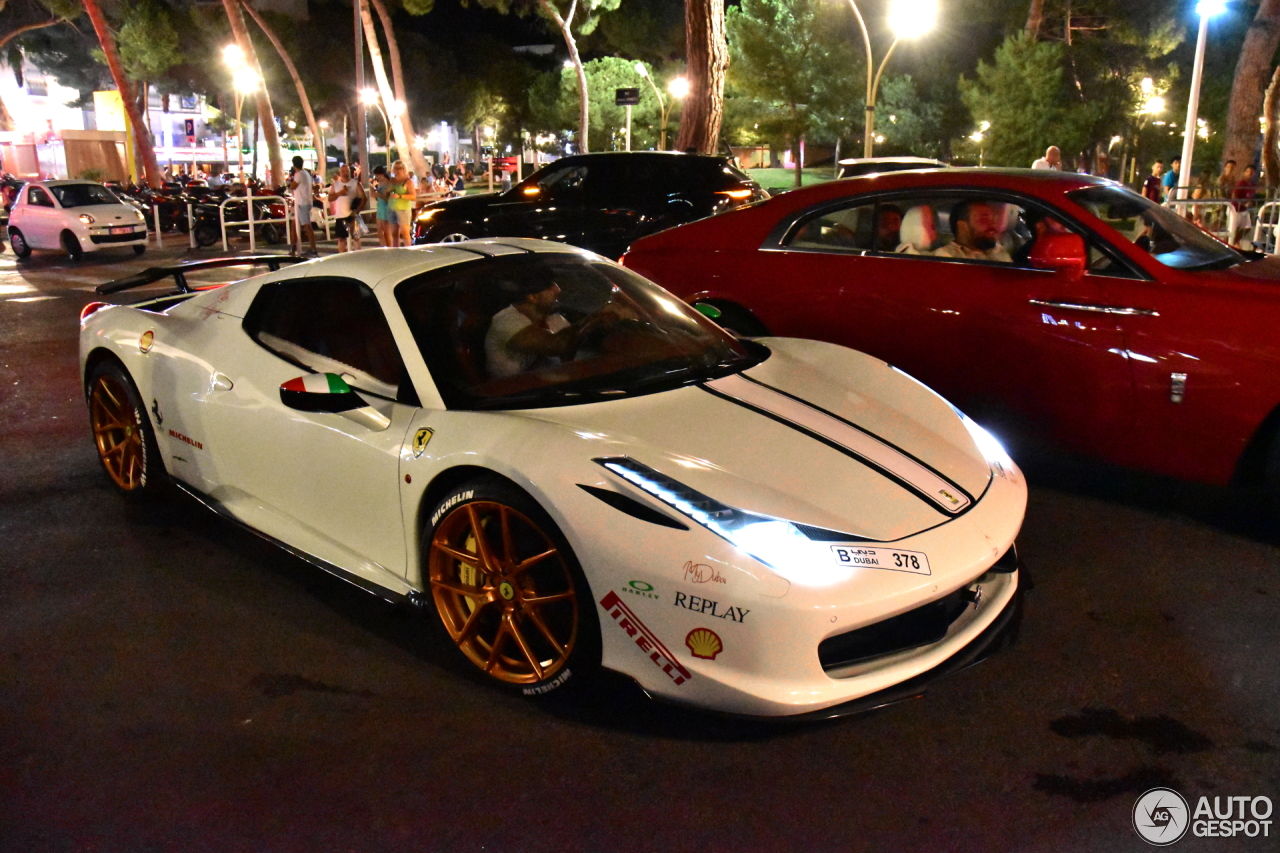 Ferrari 458 Spider NERO Design