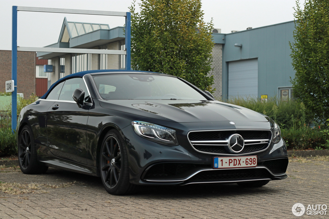 Mercedes-AMG S 63 Convertible A217